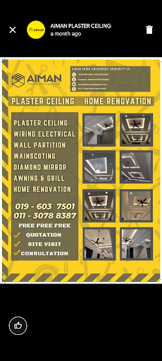 AIMAN PLASTER CEILING