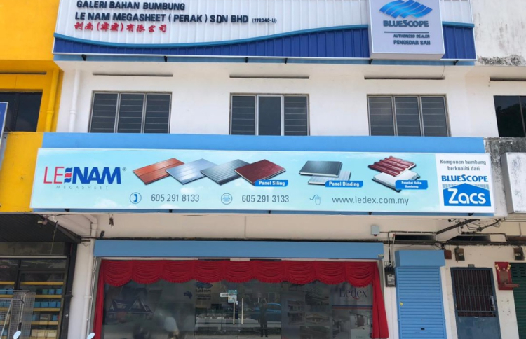 Le Nam Megasheet (M) Sdn. Bhd. – Cawangan Sg. Petani | Kertas Megasheet Berkualiti Tinggi