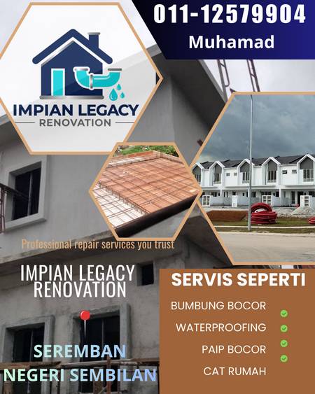 Perbaikan Rumah Cantik di Seremban – Tips & Inspirasi Renovasi 2024