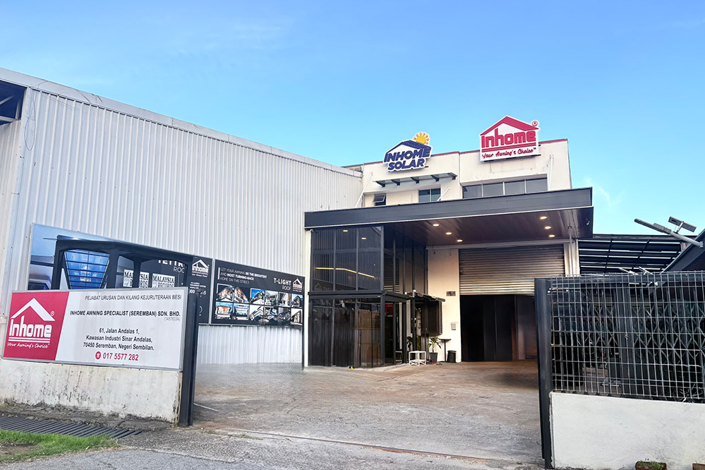 Inhome Awning Specialist Seremban – Pemasangan & Pembaikan Tenda Berkualiti