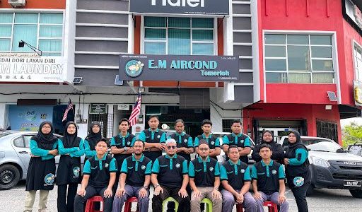 Gambar HQ EM Aircond di Temerloh - Perkhidmatan Penyejukan Profesional