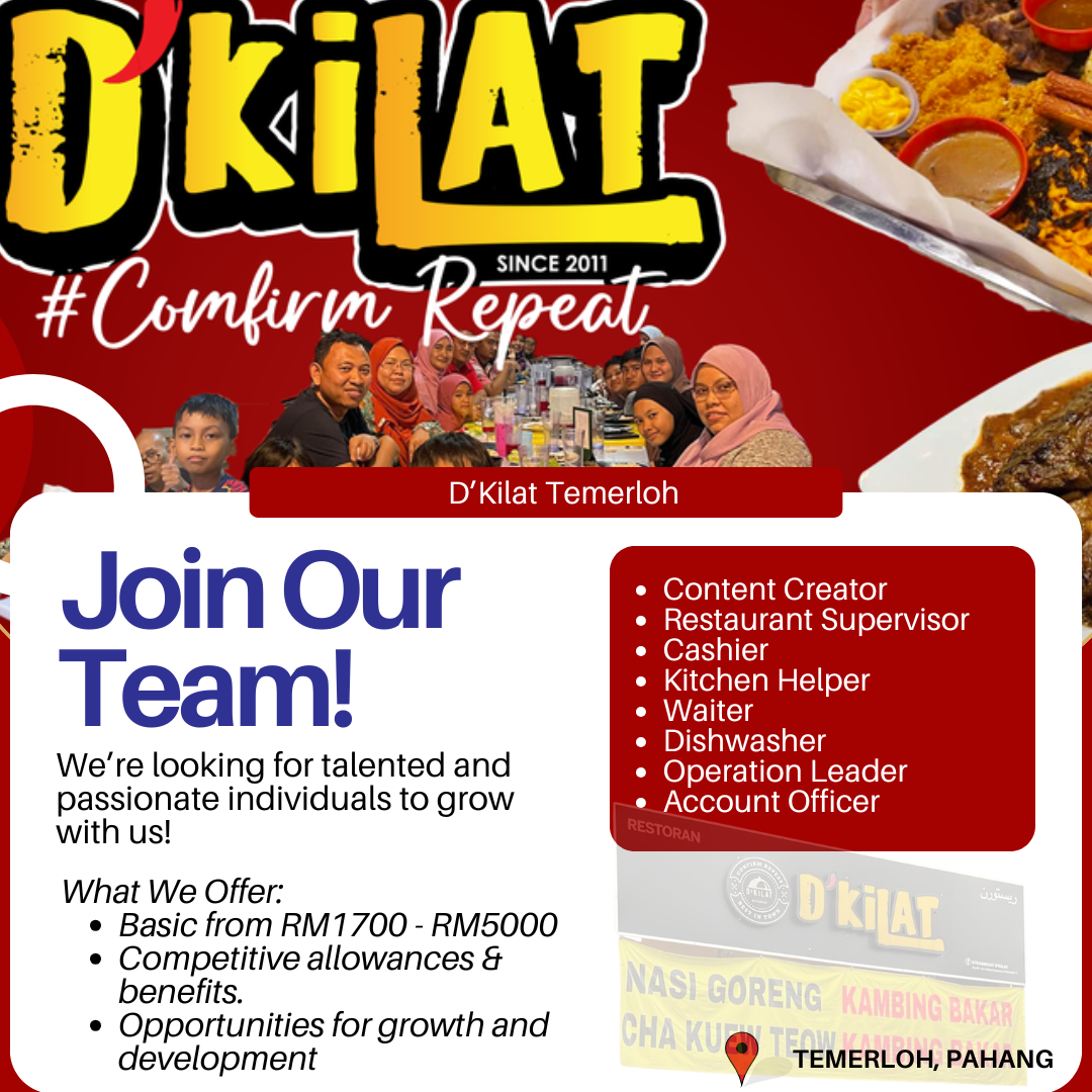 Kilat Senang di Bandar Baru Temerloh – Pemandangan Menarik & Atraksi Terbaru