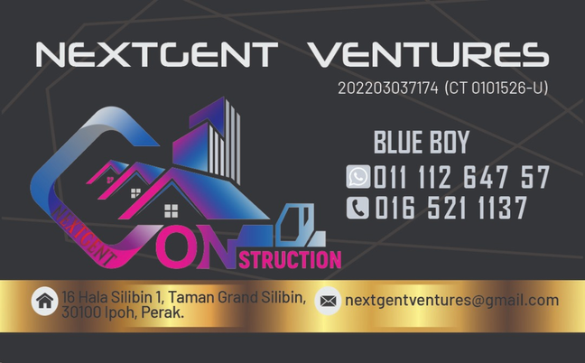 NextGent Ventures: Renovasi & Pembinaan Berkualiti Tinggi