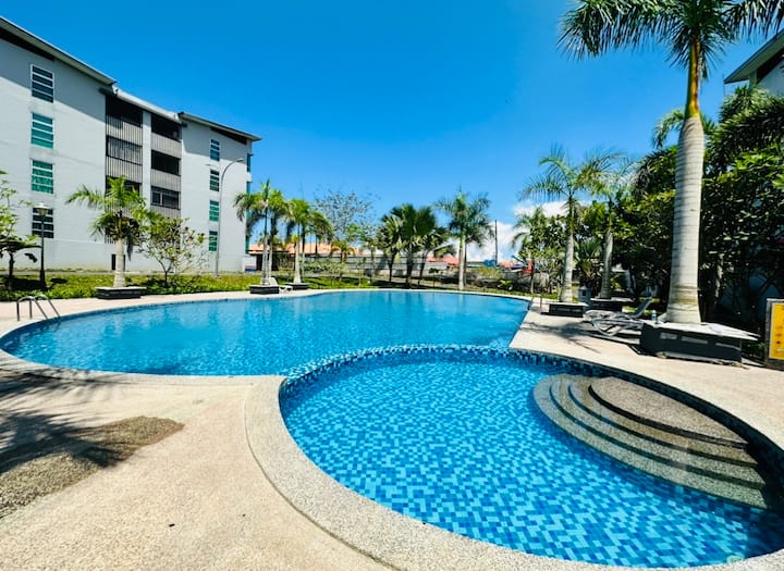 M&M Homestay Palm Garden Lahad Datu – Penginapan Selesa di Hutan Kelapa, Pemandangan Alam Menawan