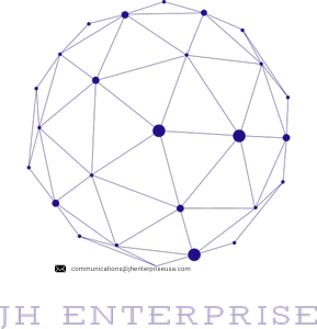 Logo Profesional JH Enterprise – Identiti Korporat & Reka Bentuk Kreatif