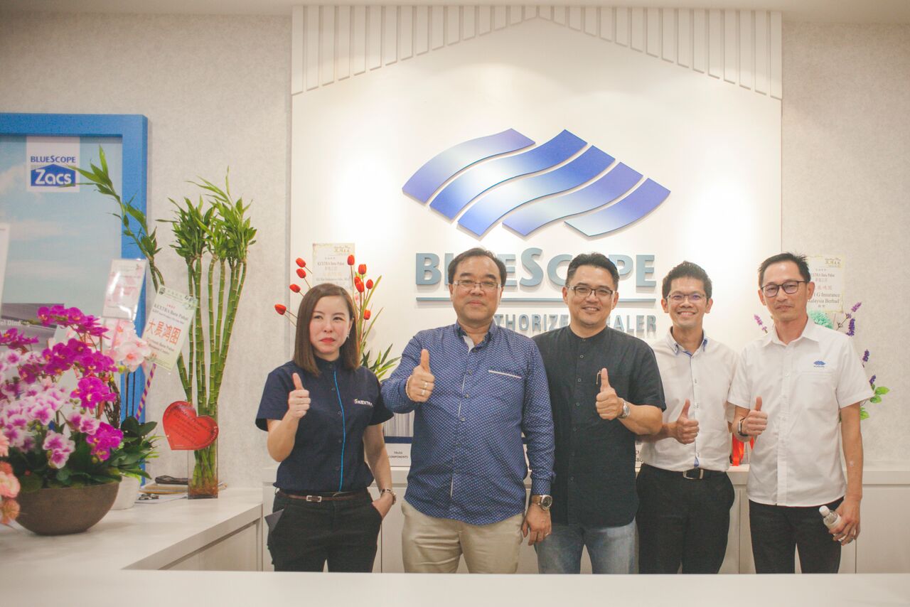 NS BlueScope Lysaght (Sarawak) Sdn Bhd – Pembekal Baja Galvanis & Bumbung Berkualiti di Malaysia