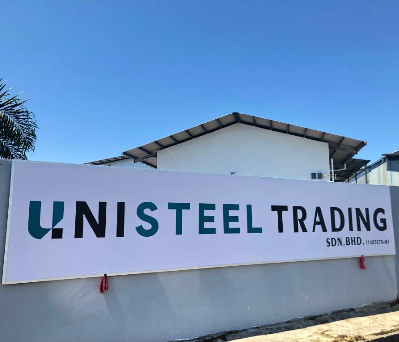 Logo UNISTEEL Trading SDN. BHD. – Penyedia Produk Industri Berkualitas di Malaysia