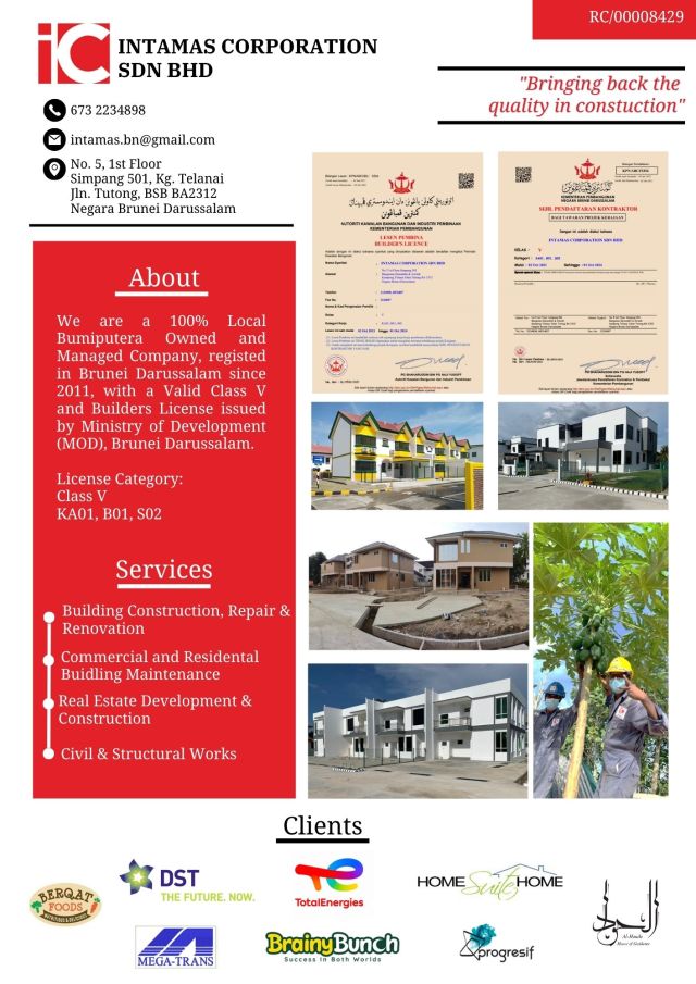 INTAMAS Corporation SDN BHD – Perkhidmatan Kejuruteraan & Penyelesaian Teknologi Terbaik