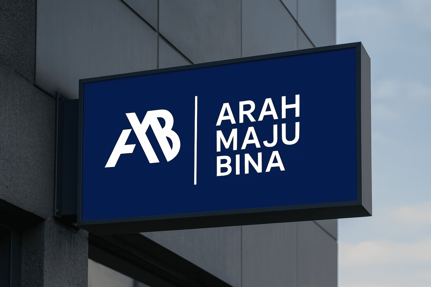 AMSHA MAJU ENTERPRISE – Perkhidmatan Perniagaan Profesional & Inovatif | Logo & Identiti Visual