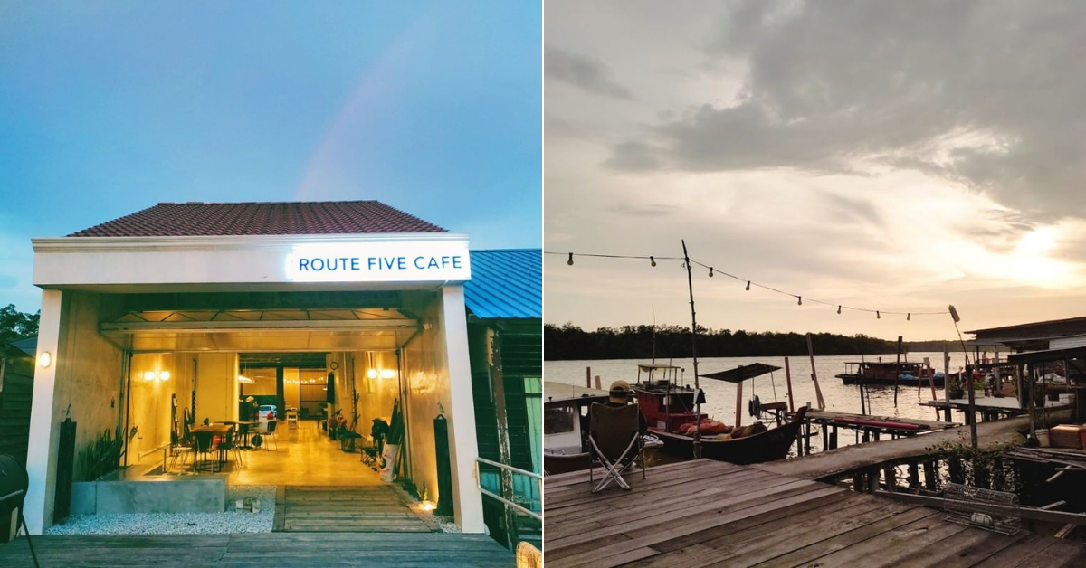 Kuala Selangor Route Five Café: Pemandangan Menakjubkan & Makanan Hebat