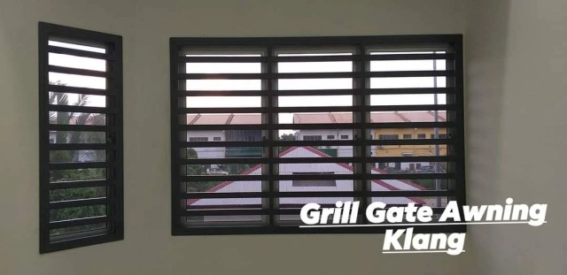 Gril Pintu & Tenda di Klang – Reka Bentuk Modern & Tahan Cuaca