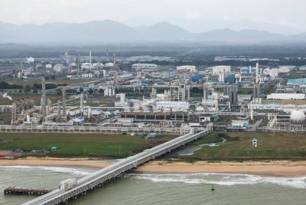 Kawasan Perindustrian Kerteh: Pusat Industri Petroleum Malaysia – Pandangan Udara Menakjubkan