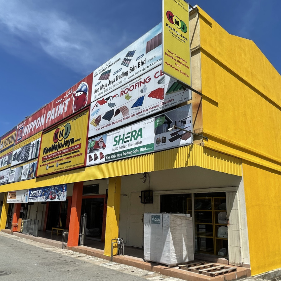 Logo Kee Maju Jaya Tradings Sdn Bhd – Perkhidmatan Logistik & Pembekalan Berkualiti