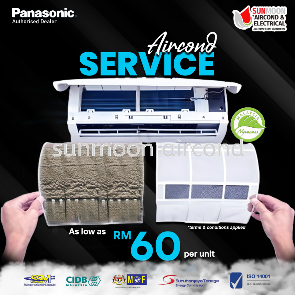 Perkhidmatan Penyaman Udara AMAN MLY – Servis Pemasangan & Penyelenggaraan Cepat