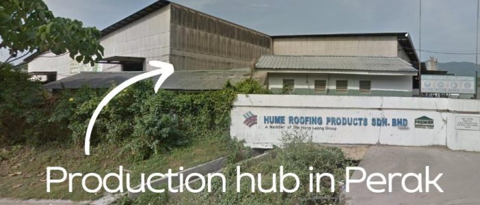 Produk Bumbung Hume – Kualiti Tinggi, Harga Berpatutan | Hume Roofing Products Sdn. Bhd.