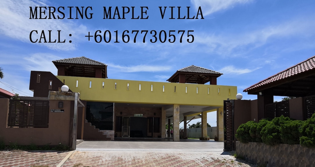 Mersing Maple Villa – Penginapan Mewah dengan Pemandangan Laut & Taman Maple di Johor