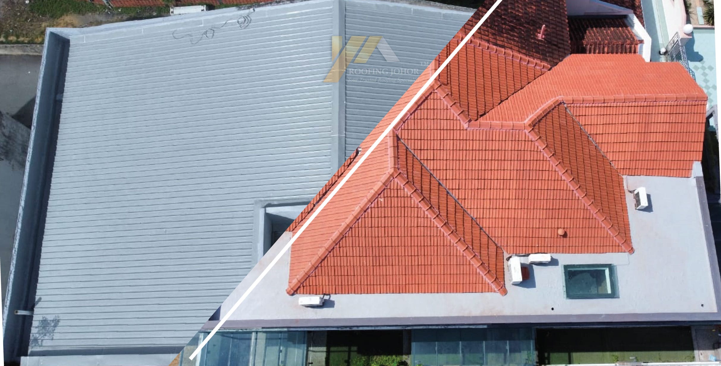 Bumbung Berkualiti di Johor – Perkhidmatan Roofing Terbaik & Harga Berpatutan