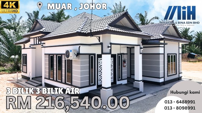Rumah Impian di Muar: Kontraktor MAAR MAJU BINA - Pembinaan Berkualiti & Harga Berpatutan