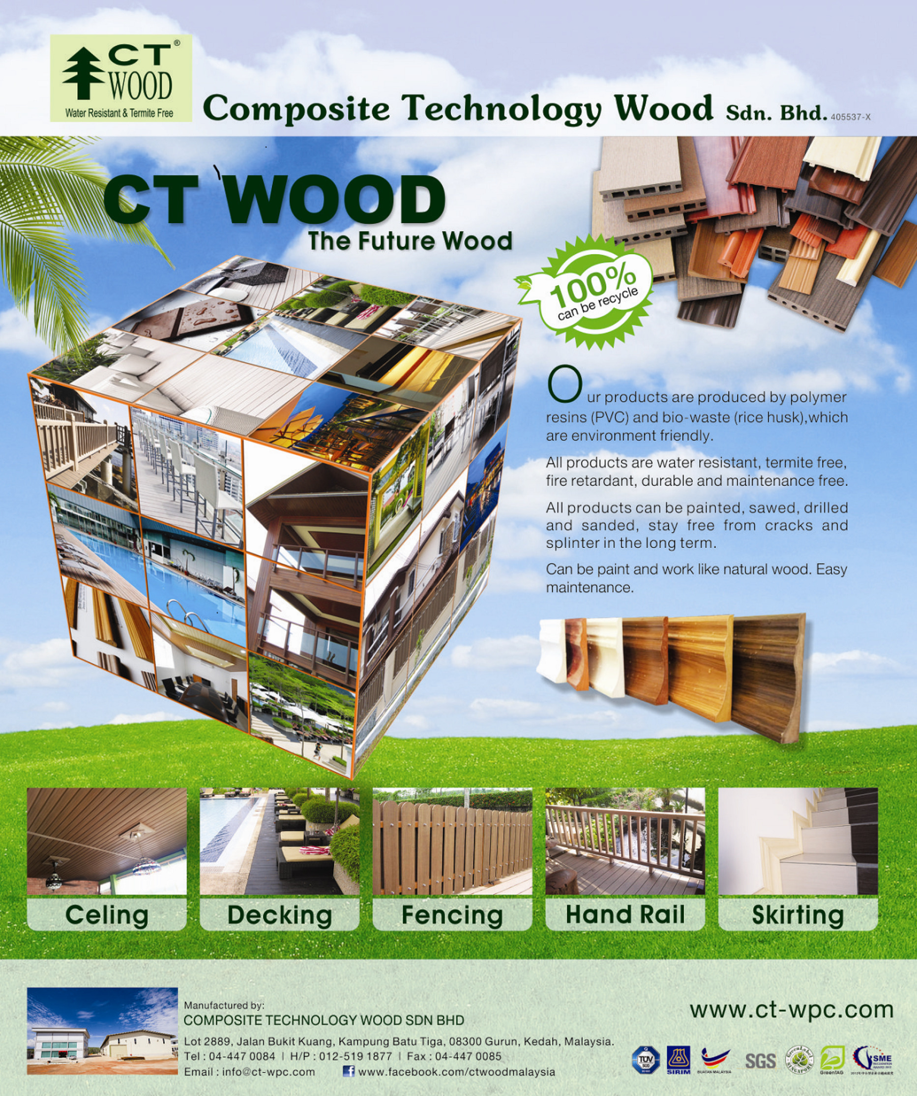 Gambar CTWOOD – Solusi Kayu Komposit Premium 2024 untuk Projek Pembinaan di Malaysia