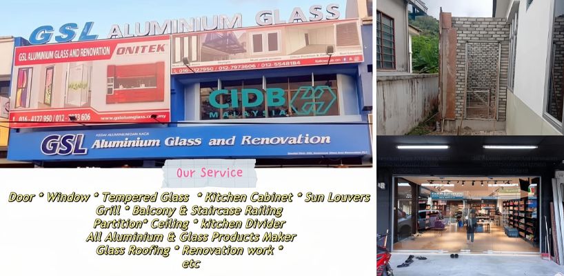 GSL Aluminium & Kaca: Solusi Renovasi Modern untuk Rumah & Pejabat